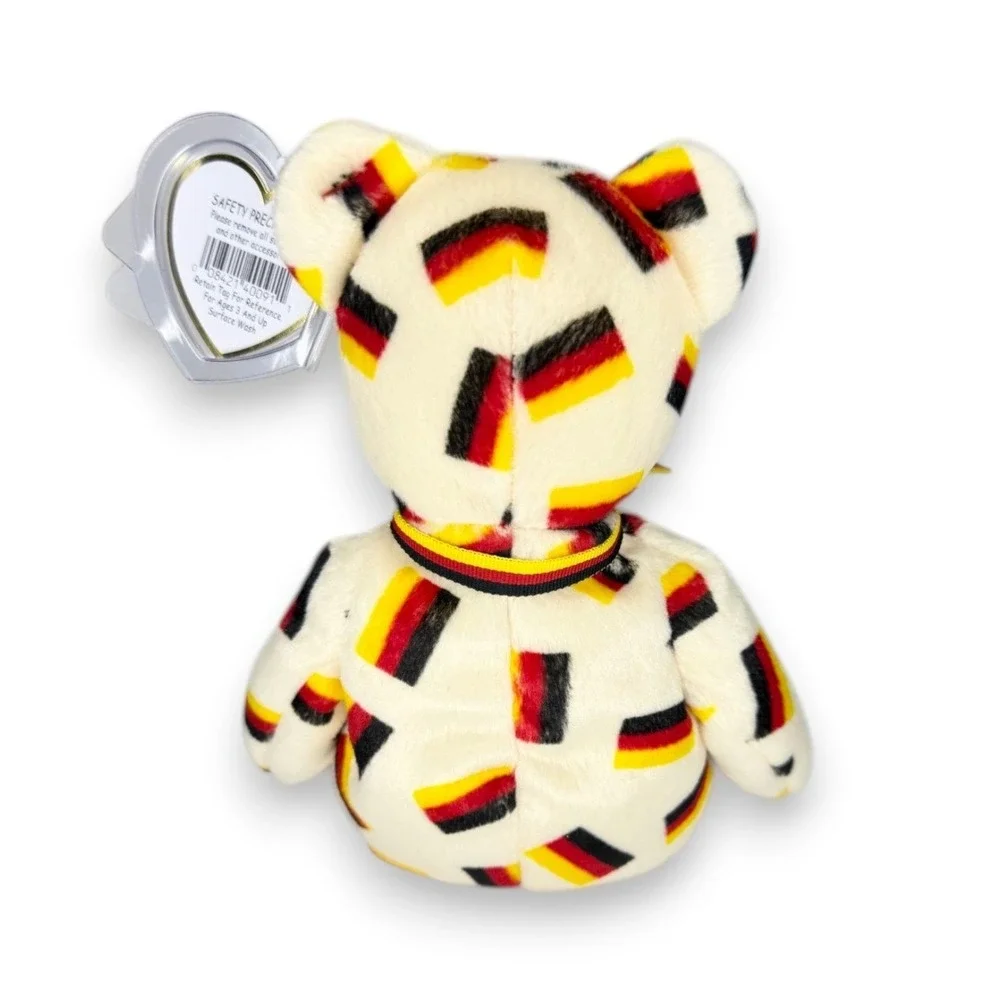 Deutschland the Bear | German Flag Pride | Mint Heart Tag TY Beanie Baby